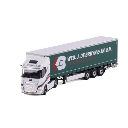 Cavallino Cavallino DAF XG+ met 3-as schuifzeilen oplegger WED J. DE BRUIJN EN ZONEN BV