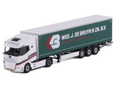 Cavallino Cavallino DAF XG+  with 3-axle reefertrailer C.J. BAKKUM - Copy