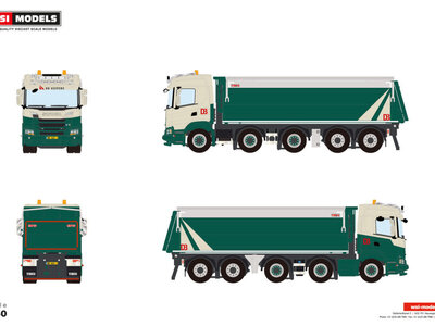 WSI WSI Scania G Normal tipper truck 10x4 DB KIEPERS