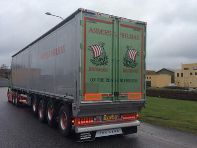 WSI WSI Scania S Highline 6x2 met 4-as verschuifbare vloer trailer ANDERS PIHLMAN