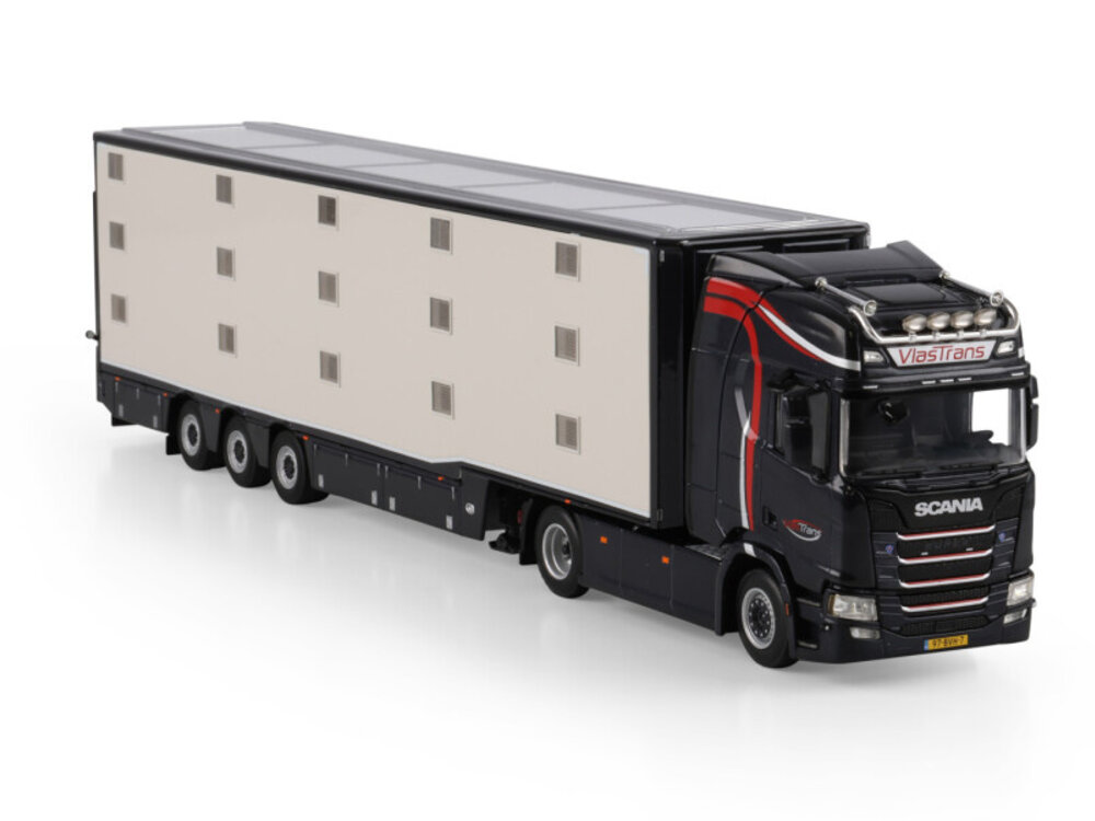WSI WSI Scania R Highline 4x2 iso therm vee oplegger VLASTRANS