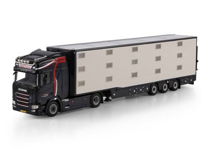 WSI WSI Scania R Highline 4x2 iso therm vee oplegger VLASTRANS