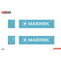 WSI 40ft. container HQ MAERSK BLUE
