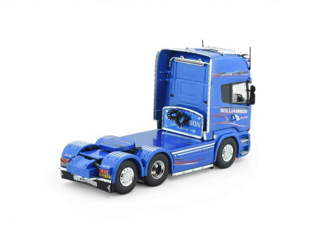 Tekno Tekno Scania R730 Streamline 6x2 sleepas trekker WILLIAMSON