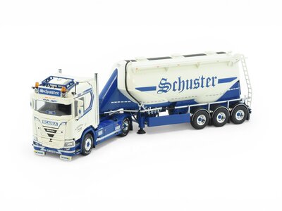 Tekno Tekno Scania Next Gen 560R met Feldbinder onderlosser SCHUSTER