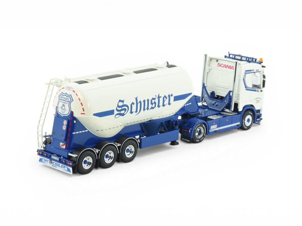 Tekno Tekno Scania Next Gen 560R with Feldbinder trailer SCHUSTER