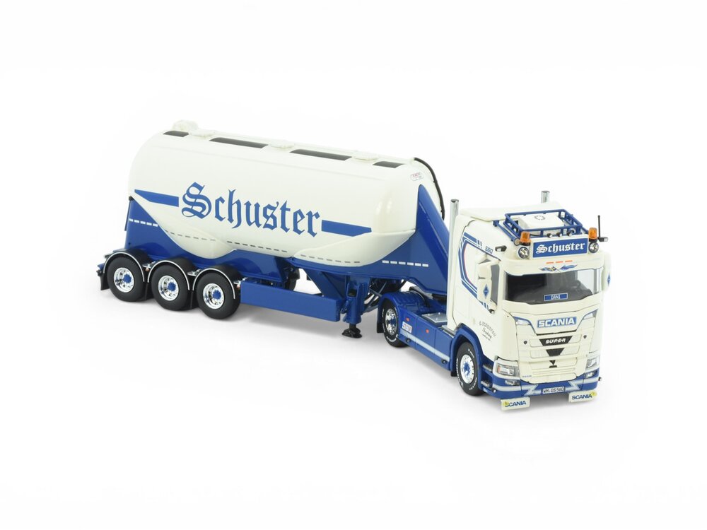Tekno Tekno Scania Next Gen 560R with Feldbinder trailer SCHUSTER