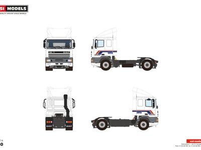 WSI WSI DAF 95 Comfort Cab 4x2  PREMIUM LINE