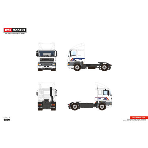 WSI WSI DAF 95 Comfort Cab 4x2  PREMIUM LINE