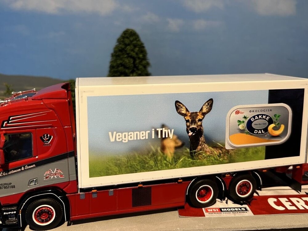 WSI WSI Scania R Highline 6x2 tag axle combi N.C. CHRISTENSEN & SONNER