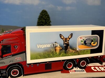 WSI WSI Scania R Highline 6x2 tag axle combi N.C. CHRISTENSEN & SONNER