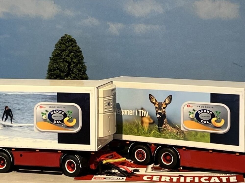 WSI WSI Scania R Highline 6x2 tag axle combi N.C. CHRISTENSEN & SONNER