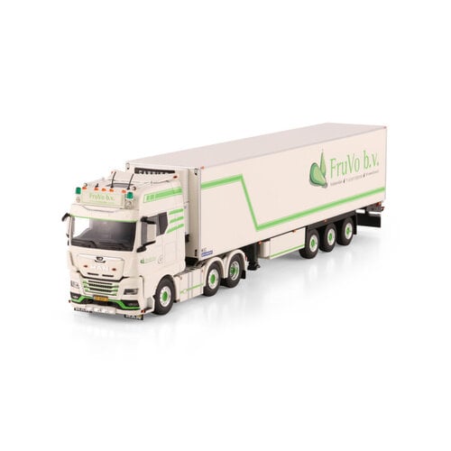 WSI WSI MAN TGX GX 6x2 with 3-axle twin steer reefer trailer  FRUVO B.V.