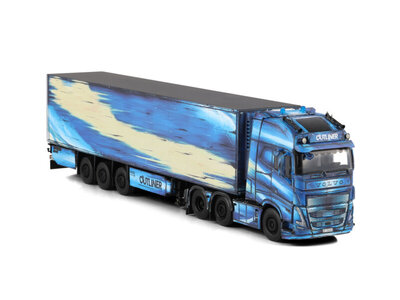 WSI WSI Volvo FH5 Globetrotter XL 6x2 twin steer met 3-assige koeloplegger THOMANN
