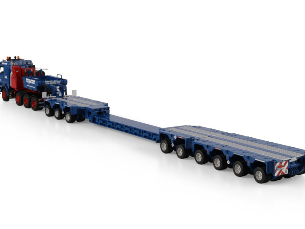 WSI WSI Scania 3-serie 8x4 with 8-axle scheuerle intercombi SEELAND