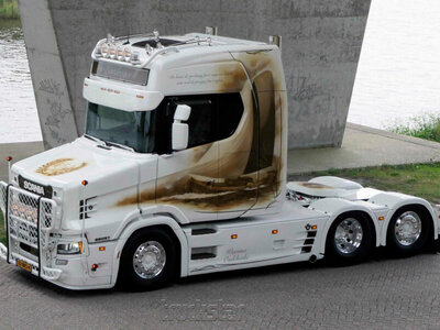 WSI WSI Scania Vlastuin Torpedo 6x2  WIERSEMA "DE LASTDRAGER II"