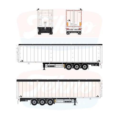 Tekno Tekno Losse 3-assige Stas Biostar oplegger TB STAS BIOSTAR