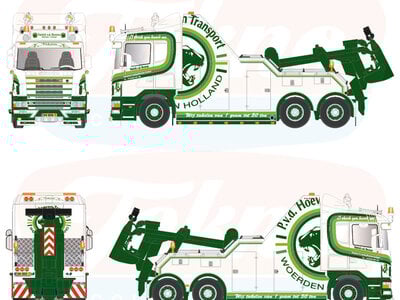 Tekno Tekno Scania 164-480 recovery vehicle "Takeltje" PATRICK VAN DER HOEVEN