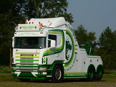 Tekno Tekno Scania 164-480 recovery vehicle "Takeltje" PATRICK VAN DER HOEVEN