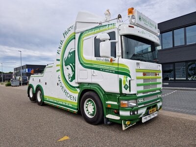 Tekno Tekno Scania 164-480 bergingsauto "Takeltje" PATRICK VAN DER HOEVEN