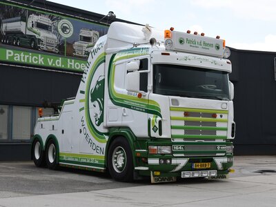 Tekno Tekno Scania 164-480 bergingsauto "Takeltje" PATRICK VAN DER HOEVEN