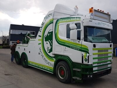 Tekno Tekno Scania 164-480 recovery vehicle "Takeltje" PATRICK VAN DER HOEVEN