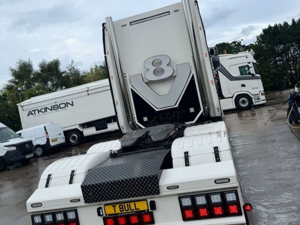 WSI  Vlastuin Torpedo 6x2 with 3-axle tipping trailer R & F ATKINSON FARMS Ltd Cumbria England