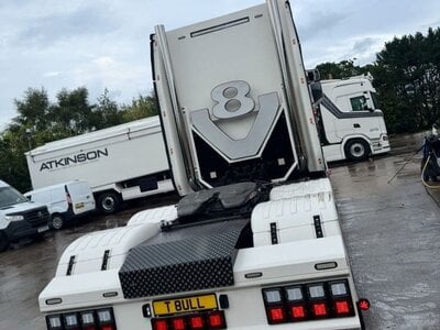 WSI  Vlastuin Torpedo 6x2 with 3-axle tipping trailer R & F ATKINSON FARMS Ltd Cumbria England