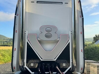 WSI WSI Vlastuin Torpedo 6x2 with 3-axle tipping trailer R & F ATKINSON FARMS Ltd Cumbria England