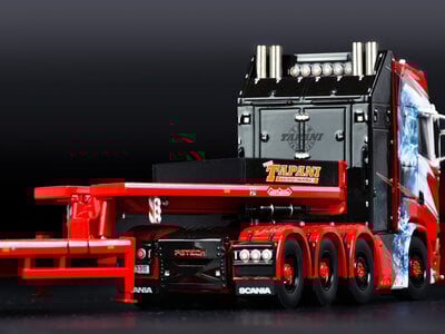 IMC IMC Scania S High Line 8x4 with 7-axle Nooteboom MCO semi low loader TAPANI