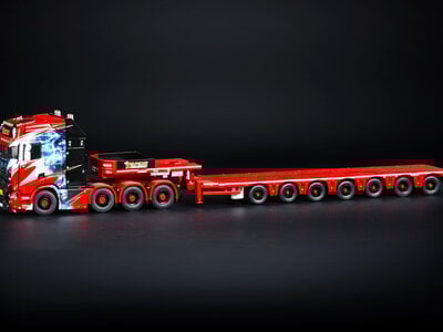 IMC IMC Scania S High Line 8x4 with 7-axle Nooteboom MCO semi low loader TAPANI