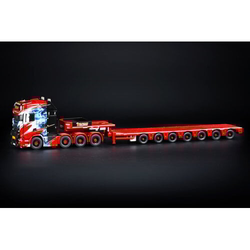 IMC IMC Scania S High Line 8x4 with 7-axle Nooteboom MCO semi low loader TAPANI