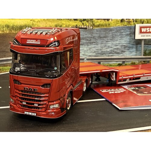 WSI WSI DAF XG+ with 3-axle lowloader ADVANCE CONTRUCTION SCOTLAND