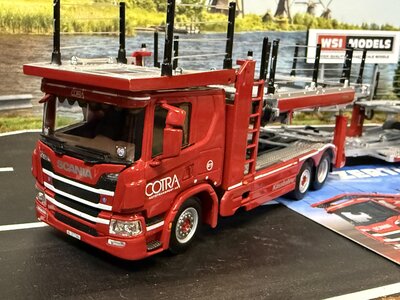 WSI WSI "EXCLUSIEF" Scania P Low CP20 autotransporter COTRA