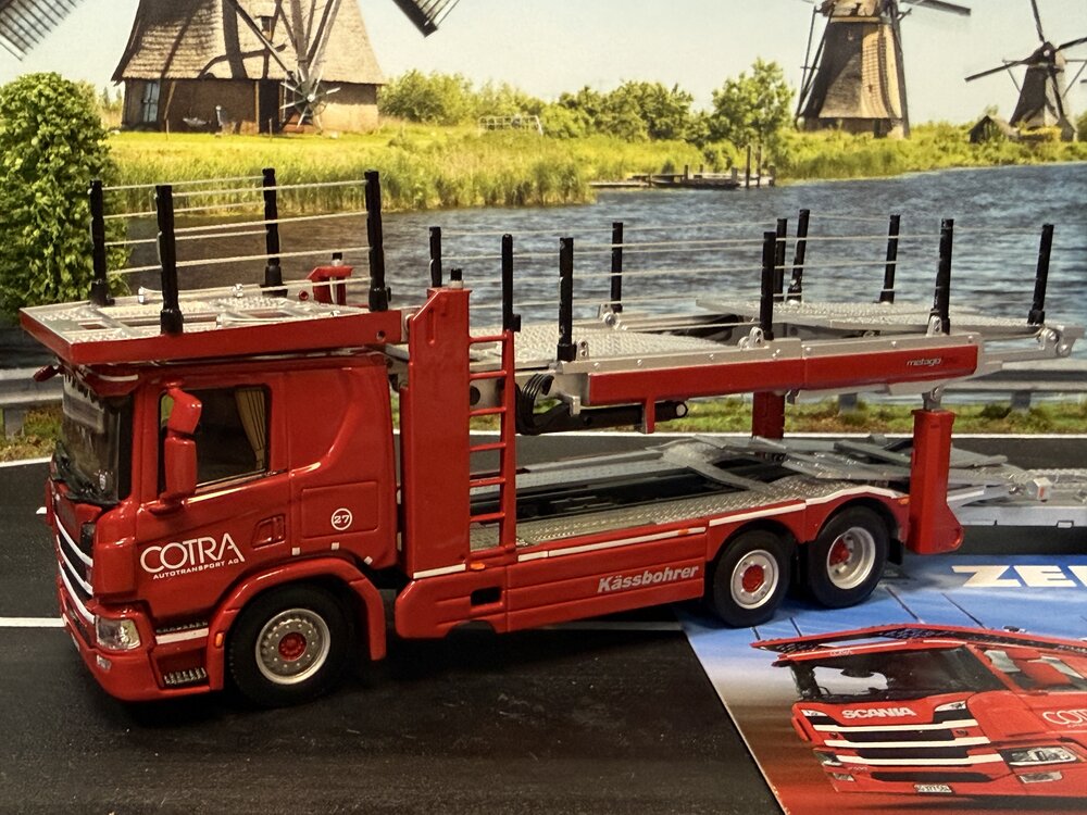 WSI WSI "EXCLUSIEF" Scania P Low CP20 autotransporter COTRA