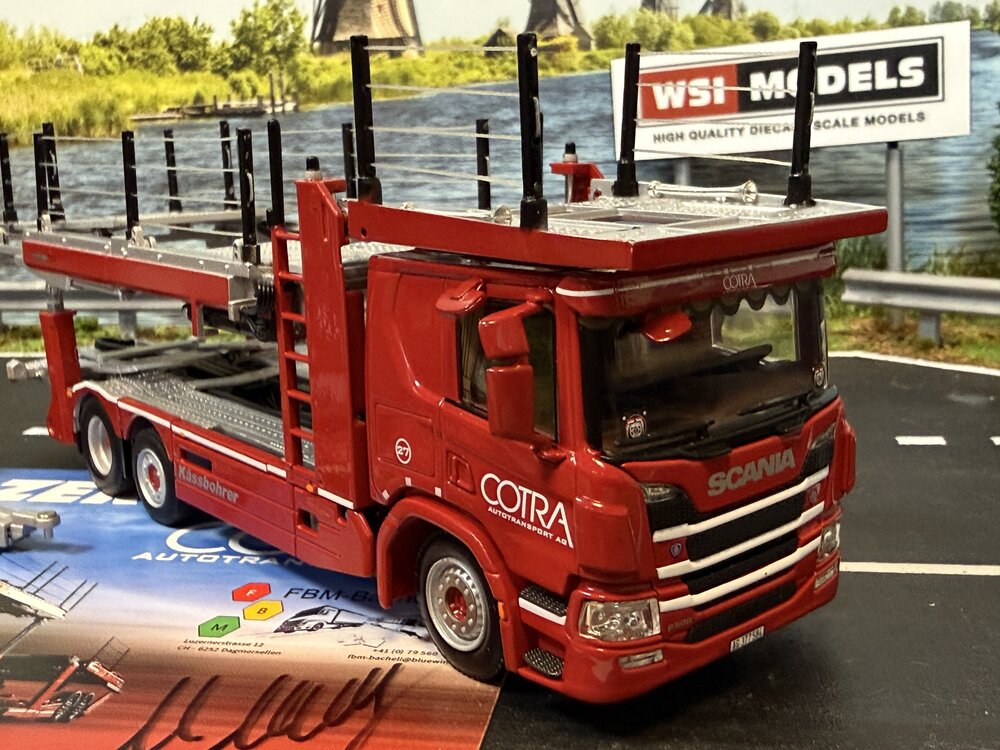 WSI WSI "EXCLUSIVE" Scania P Low CP20 cartransporter COTRA