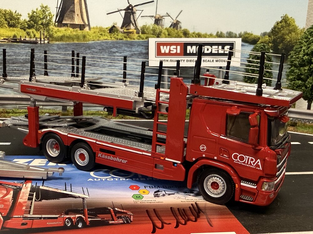 WSI WSI "EXCLUSIEF" Scania P Low CP20 autotransporter COTRA