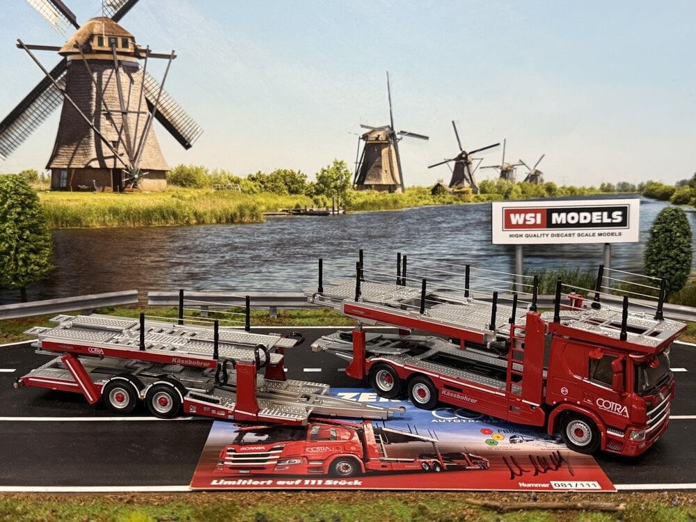 WSI WSI "EXCLUSIVE" Scania P Low CP20 cartransporter COTRA