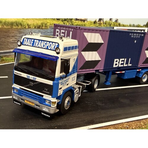 WSI WSI Volvo F12 Glob. with 3-axle container trailer + 2 x 20ft. container TAALE TRANSPORT