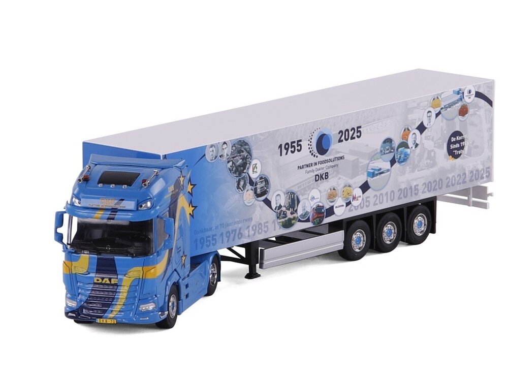 Cavallino Cavallino DAF XG+ met 3-as kastenoplegger DKB FOODSOLUTIONS