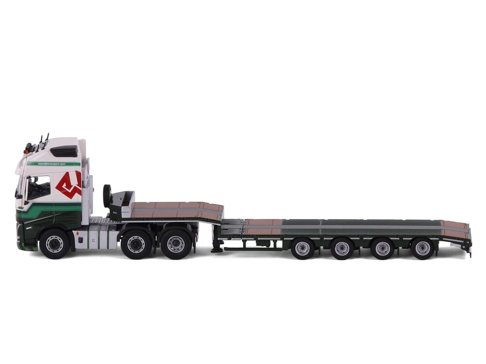 Cavallino Cavallino Volvo FH5 Globetrotter XL 6x2 with 4-axle semi-lowloader WESTDIJK
