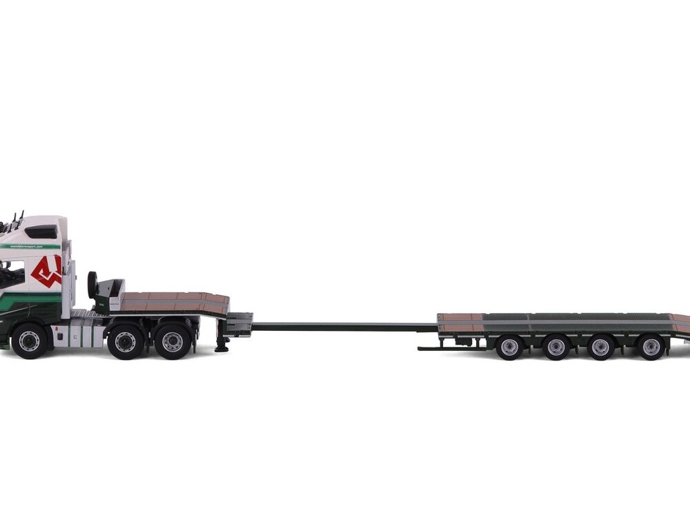 Cavallino Cavallino Volvo FH5 Globetrotter XL 6x2 with 4-axle semi-lowloader WESTDIJK