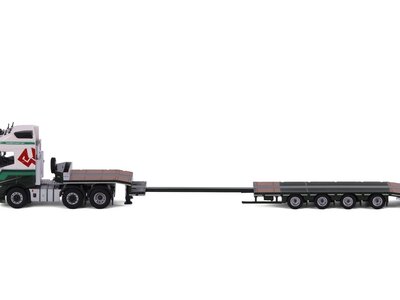 Cavallino Cavallino Volvo FH5 Globetrotter XL 6x2 with 4-axle semi-lowloader WESTDIJK