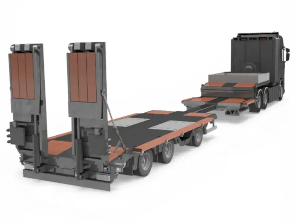 Tekno Tekno Scania NG CS23H 6x4 met wielkuil semi (EK) TRACTOR KIT