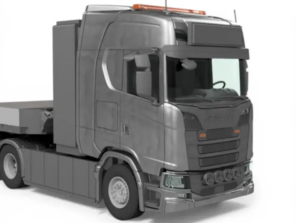 Tekno Tekno Scania NG CS23H 6x4 met wielkuil semi (EK) TRACTOR KIT