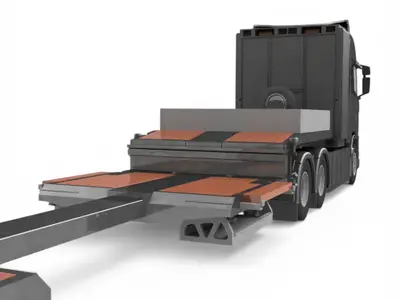 Tekno Tekno Scania NG CS23H 6x4 met wielkuil semi (EK) TRACTOR KIT