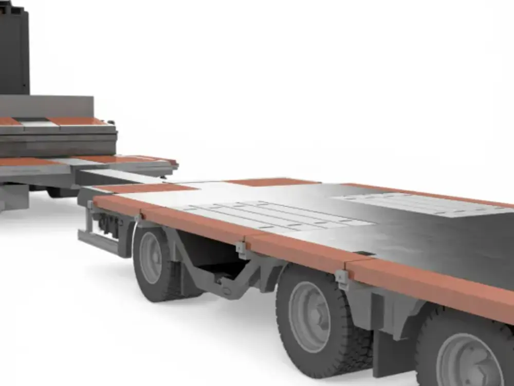 Tekno Tekno Scania NG CS23H 6x4 met wielkuil semi (EK) TRACTOR KIT