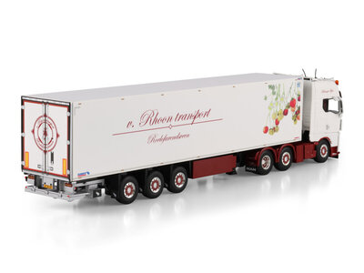 WSI WSI MAN TGX GX 6x2 with 3-axle reefer trailer VAN RHOON TRANSPORT