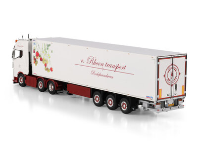 WSI WSI MAN TGX GX 6x2 with 3-axle reefer trailer VAN RHOON TRANSPORT