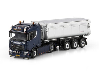 WSI WSI Scania S Normal 4x2 met 3-assige niet stuurend kipper trailer LOONBEDRIJF V.D. PUT